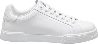 Dolce & Gabbana Sneakers, male, White, 8 1/2 UK, Portofino Trainers