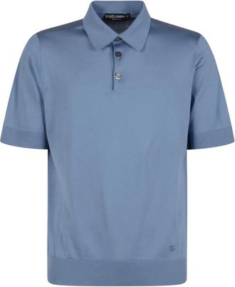 Dolce & Gabbana Hombre, Camisetas, Azul, Talla: M