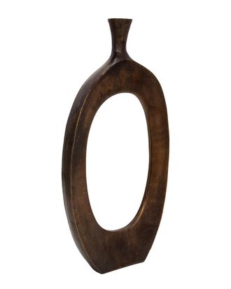 Sagebrook Home Aluminum Cut Out Vase