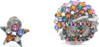 Dior Orecchini con strass - Argento