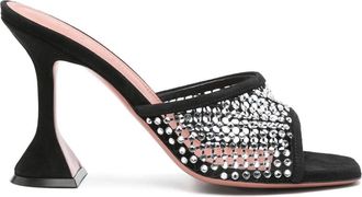 Amina Muaddi Donna, Scarpe, Nero, 39 EU, new