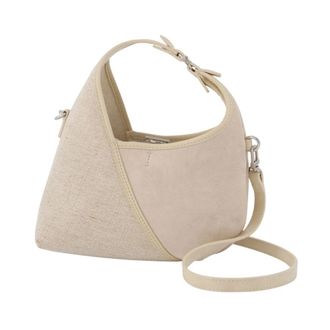Sams&oslash;e & Sams&oslash;e Sakaia Mini Portemonnee - Dames - Handtassen - Beige - ONE Size - Katoen - Tassen