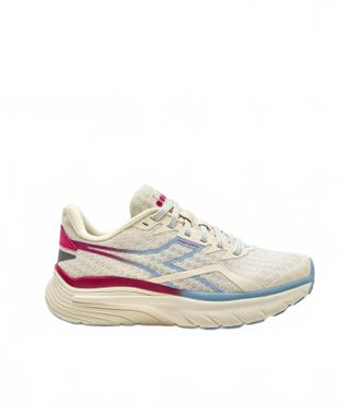 Diadora Womens Equipe Nucleo Sneakers In Whisper White Rubine Red