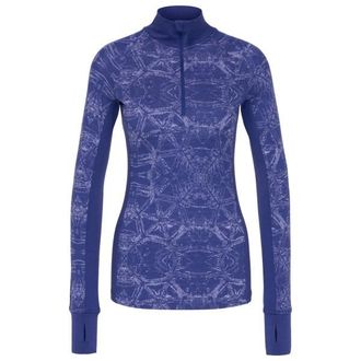 Stoic Merino225 StensundSt. Half Zip Merinoshirt f&uuml;r Damen | blau