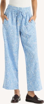 Nautica Womens Printed Linen Pant