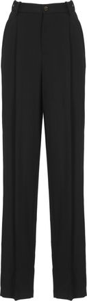 Elisabetta Franchi Black Viscose Pants