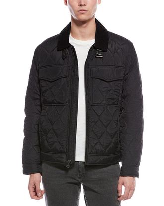 Cole Haan Diamond Quilt Short Jacket