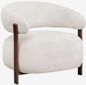 Sklum Pack De 2 Sillones En Tela Chenilla Y Hierro Jolie Sklum