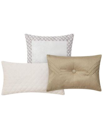 Waterford Maritana Set Of 3 Decorative Pillows