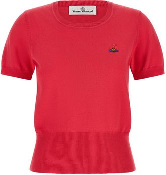 Vivienne Westwood Red Round Neck Top
