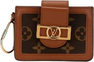 Louis Vuitton Pre-owned Canvas Portemonnee - Dames - Vintage Accessoires - Bruin - ONE Size - Vintage