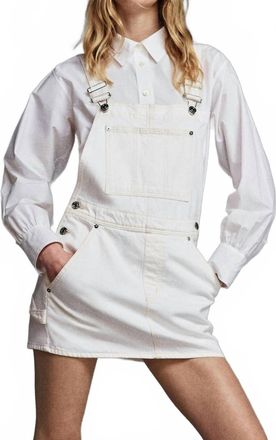 Frame Denim Au Natural Clean Skirtall In Ecru