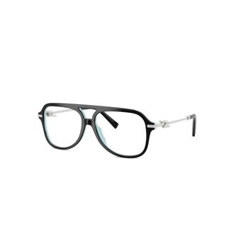 Tiffany & Co. Glasses, female, Black, Size: 56 MM Tf2283 Eyeglasses