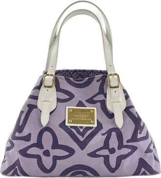 Louis Vuitton Purple Tote Bag (Pre-Owned)