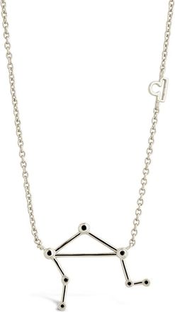 Sterling Forever Station Constellation Pendant Necklace