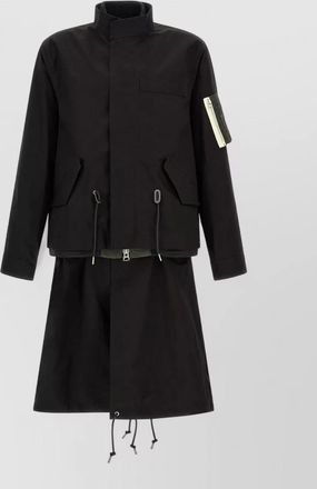 sacai nylon bomber jacket