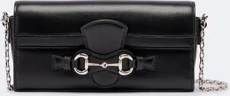 Gucci Borsa a spalla Horsebit Mini in pelle
