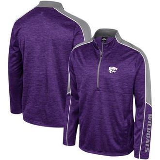 Colosseum Mens Colosseum Purple Kansas State Wildcats Marled Half-Zip Jacket at Nordstrom, Size Medium