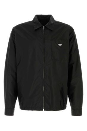 Prada Black Re Nylon Shirt