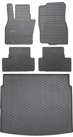 OEM Mazda Cx-60 Suv A Partir De 2022 Set - Alfombrillas De Goma Para Coche + Alfombrilla Para Maletero
