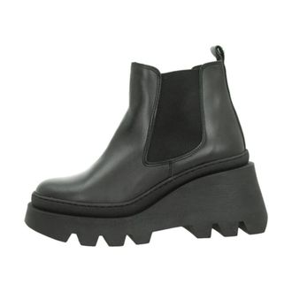 Yellow Botas de cu&ntilde;a el&aacute;sticas - Shoes - Mujer - Negro - 39 EU
