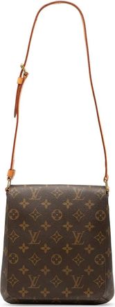 Louis Vuitton Borsa a spalla Musette Tango con monogramma e manico cordo 1999 - Marrone