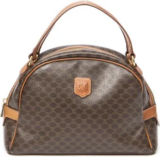 Celine Pre-owned Womens Dome Top Handle Handbag - Brown - One Size