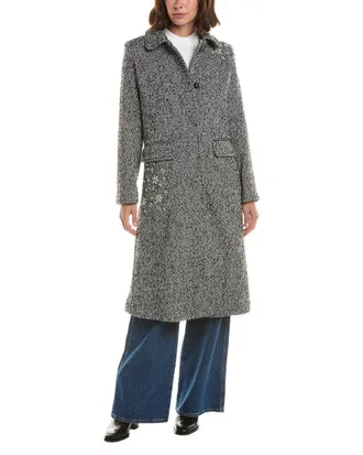 CeCe by Cynthia Steffe Ladylike Wool-Blend Coat