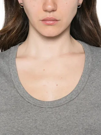 Fabiana Filippi Womens Embellished Scoop-Neck T-Shirt Ss26 W