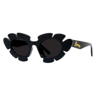 Loewe Curvy Zonnebril - unisex - Accessoires - Zwart - Maat: 47 MM