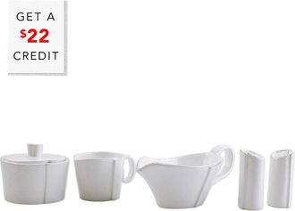 Vietri Vietri Lastra Accessories Set With $26 Credit