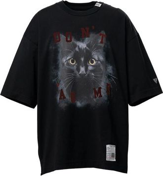 Miharayasuhiro Cat-printed T-shirt