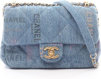 Chanel blue blue Shoulder Bag (Pre-Owned)