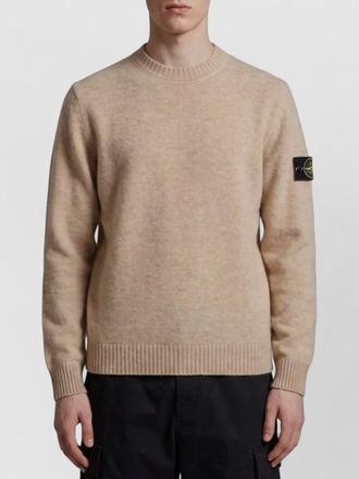 Stone Island alpaca wool crew neck jumper