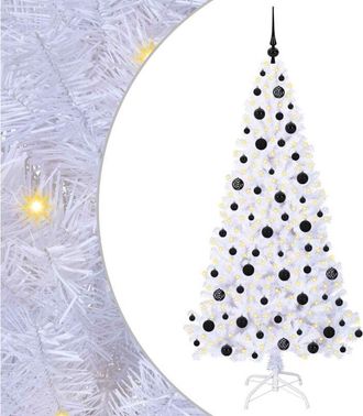 vidaXL &Aacute;rbol De Navidad Artificial Con 300 Led 180 Cm Pvc Y Acero Vidaxl