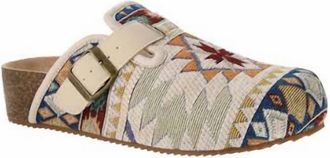 Dirty Laundry Womens Magnolias Tapestry Clog In Stone