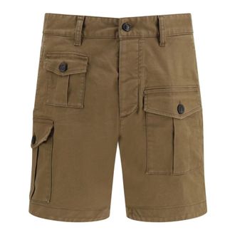 Dsquared2 Cargo Shorts - - Shorts - Uomo - Marrone - 3XL