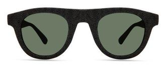 Italia Independent Blam Sunglasses in Black Denim at Nordstrom