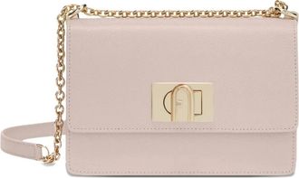 Furla Kleine crossbodytas met kettinghengsel en omslag - Roze