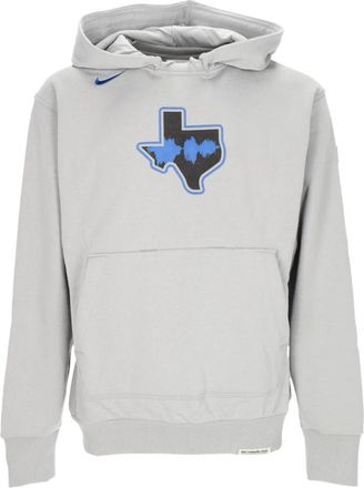 Nike City Edition Courtside Standard Issue Pullover Hoodie - Heren - Sportshirts - Grijs - M - Katoen - Fitness