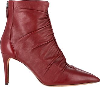 Alexandre Birman Susanna Ankle Boots in Red Leather