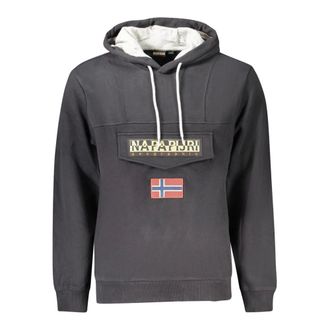 Napapijri Sudadera con capucha de manga larga - Sweatshirts & Hoodies - Hombre - Negro - 2XL