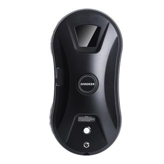 OEM Robot Limpiacristales, Potente Succi&oacute;n, Mando A Distancia, Negro, Eu-a, Yes-a