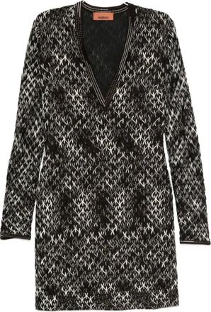 Missoni Dames, Jurken, Bruin, Maat: XS
