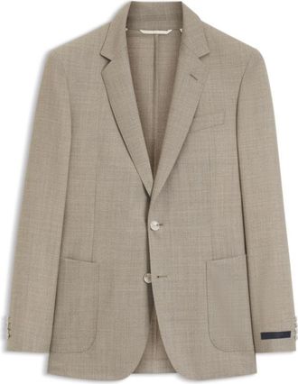 BOSS BY BECKHAM slim-fit suit jacket in virgin wool
