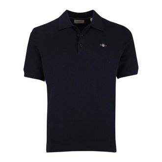 GANT Heren, Tops, Blauw, Maat: 5XL