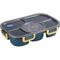 OEM Fiambrera Multicompartimento Sin Bpa, De Gran Capacidad, Port&aacute;til, Para S&aacute;ndwiches, Ensaladas Y Otros Alimentos, Ideal Para El Colegio - Crezuo