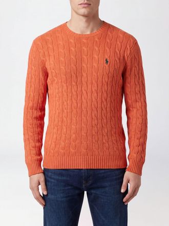 Polo Ralph Lauren Crewneck Jumper in Wool and Cashmere with Embroidered Pony Logo
