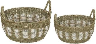 Atmosphera Set De 2 Cestas Xl Atmosphera Cr&eacute;ateur DInt&eacute;rieur