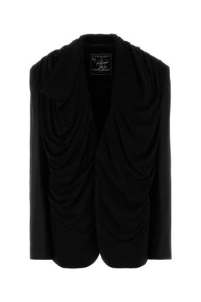 Y / Project Black Stretch Twill Oversize Blazer